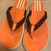 Adidas Shoes | Adidas Flip Flops. Very Soft. Worn A Few Times | Color: Orange | Size: 8