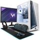 Vibox VI-59 Gaming PC - 21.5" Monitor Bundle - AMD Ryzen 3200GE Processor - Radeon Vega Graphics - 8GB RAM - 2TB HDD - 240GB SSD - Windows 11 - WiFi