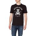 HUGO Men's Duto 10232797 01 T-Shirt, Black 1, M