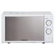Daewoo 800W, 20L Microwave | 6 Power Levels | Manual Timer | Dial Controls | Auto Defrost Function | Glass Turntable |-Mirror Finish…
