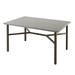 Tropitone Matrix Bar Outdoor Table Stone/Concrete/Metal in Gray/White/Brown | 40.25 H x 84 W x 36 D in | Wayfair 442072U-40_MOA_PTR