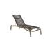 Tropitone Laguna Beach EZ Span™ 81.5" Long Reclining Single Chaise Metal in Brown | 39.5 H x 31 W x 81.5 D in | Outdoor Furniture | Wayfair