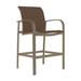 Tropitone Laguna Beach 28" Patio Bar Stool in Brown | 45 H x 25.5 W x 29 D in | Wayfair 752026_MOA_Cherrywood