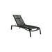 Tropitone Laguna Beach EZ Span™ 81.5" Long Reclining Single Chaise Metal in Green | 39.5 H x 31 W x 81.5 D in | Outdoor Furniture | Wayfair