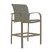 Tropitone Laguna Beach 28" Patio Bar Stool in Brown | 45 H x 25.5 W x 29 D in | Wayfair 752026_MOA_Cobble Stone