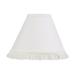 Sweet Jojo Designs 7" H x 10" W Empire Lamp Shade ( Uno ) in Brown/White | 7 H x 10 W x 10 D in | Wayfair Lamp-BohoFringe