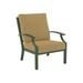 Tropitone Marconi Patio Chair w/ Cushions in Green/Gray/Brown | 35 H x 29 W x 33 D in | Wayfair 542011_WLD_Jute Weave