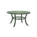 Tropitone Linea Cast Aluminum Bar Outdoor Table Metal in Green | 34 H x 49 W x 49 D in | Wayfair 262048U-34_WLD