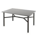 Tropitone Matrix Bar Outdoor Table Stone/Concrete/Metal in Gray/White/Black | 40.25 H x 84 W x 36 D in | Wayfair 442072U-40_OBS_PTR