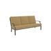 Tropitone Marconi 78" Wide Outdoor Patio Sofa w/ Cushions Metal/Rust - Resistant Metal/Sunbrella® Fabric Included in Brown | Wayfair