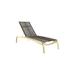 Tropitone Laguna Beach EZ Span™ 81.5" Long Reclining Single Chaise Metal in White | 39.5 H x 31 W x 81.5 D in | Outdoor Furniture | Wayfair