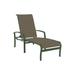 Tropitone Muirlands 78.5" Long Reclining Single Chaise Metal in Green | 22 H x 29.5 W x 78.5 D in | Outdoor Furniture | Wayfair