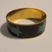 J. Crew Jewelry | J. Crew Sea Turtle Enamel Bangle Cuff | Color: Black/Green | Size: Os