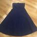 J. Crew Dresses | Jcrew Strapless Dress Size 0 | Color: Blue | Size: 0