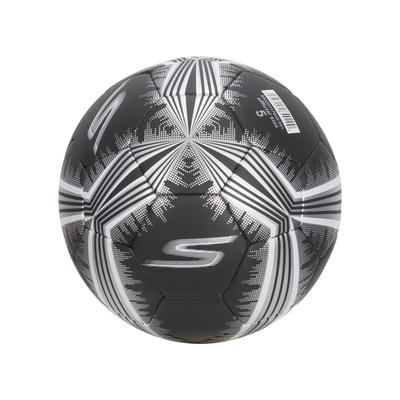 Skechers Hex Metallic Mini Stripe Size 5 Soccer Ball | Black | Rubber