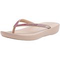 Fitflop Women's Sparkle Classic iqushion Ombre Flipflop, Nude, 7 UK