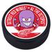 Detroit Red Wings Mascot Hockey Puck