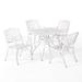 Phoenix Traditional Outdoor Aluminum 5 Piece Dining Set by Christopher Knight Home