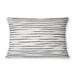 REVEAL IVORY & BLACK Indoor|Outdoor Lumbar Pillow By Kavka Designs