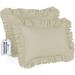 Ruffled Pillow Sham, Set of 2 Pillowcases