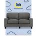 Serta Palisades Upholstered 61" Sofas for Living Room Modern Design Couch, Straight Arms, Tool-Free Assembly