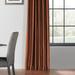 Exclusive Fabrics Blackout Textured Faux Dupioni Silk Curtains (1 Panel)