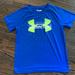 Under Armour Shirts & Tops | Boy’s Under Armour Short Sleeve T-Shirt | Color: Blue/Green | Size: 6b