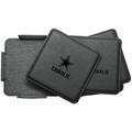 Dallas Cowboys 4-Pack Personalized Leather Coaster Set