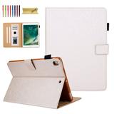 iPad 6th Gen/5th Gen Case 2017/2018 iPad Pro 9.7 Case iPad Air 1 & 2 Case Pure Color PU Leather Magnetic Flip Folio Stand Case Cover Auto Wake Sleep Multiple Angles Viewing Gold