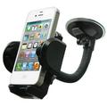 Windshield Car Mount for LG G8X ThinQ Phone - Holder Glass Cradle Rotating Dock Suction Stand L2B