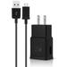 LG Stylo 3 Adaptive Fast Charger Micro USB 2.0 Cable Kit! [1 Wall Charger + 5 FT Micro USB Cable] Adaptive Fast Charging uses dual voltages for up to 50% faster charging! BLACK