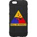 LIMITED EDITION - Authentic Made in U.S.A. Magpul Industries Field Case for Apple iPhone 6 Plus / iPhone 6s Plus (Larger 5.5 Size) US Army 2nd Armored Division Hell on Wheels