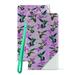 BC Synthetic PU Leather Magnetic Flip Cover Wallet Case and Atom Cloth for Samsung Galaxy J7 Aero (Verizon) - Hummingbirds