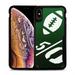 Apple iPhone XS Max (6.5 inch) (2018 Model) Phone Case Ultra Slim Hybrid Shockproof Armor Impact Rubber Hard Soft Protective Rugged Case Cover Home Kickoff Football Phone Case for iPhone XS Max (6.5 )