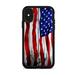 Skin for OtterBox Symmetry Case for iPhone X Skins Decal Vinyl Wrap Stickers Cover - American Flag on Wood