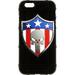 LIMITED EDITION - Authentic Made in U.S.A. Magpul Industries Field Case for Apple iPhone 6 Plus / iPhone 6s Plus (Larger 5.5 Size) USA Flag EGO Punisher Shield