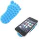 Samsung Galaxy Note 3 Blue Double Sided Suction Cup Phone Holder Non-Slip for Window Windshield Glass Desktop Tile Metal Foot Shape V9Q