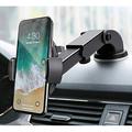 Widras New 2020 Design Dashboard / Windshield Car Phone Mount Washable Strong Sticky Gel Pad w/ One-Touch Design Holder for iPhone 11 XS X 8 7 7s 6 6s Plus Samsung Galaxy S7 S8 S9 S10+ Edge Universal