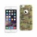 Iphone 6 Plus/ 6s Plus Shine Glitter Shimmer Camouflage Hybrid Case In Camouflage Yellow