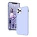 Cell Phone Cases For 6.1 iPhone 11 Njjex Liquid Silicone Gel Rubber Shockproof Case Ultra Thin Fit iPhone 11 Case Slim Matte Surface Cover For Apple iPhone 11 2019 -Purple