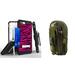 Beyond Cell Tri Shield Series Compatible with iPhone 8 Plus iPhone 7 Plus Bundle with Military Grade Clip Holster Case (Hot Pink Zebra) with Travel Pouch (Jungle Camo) and Atom Cloth