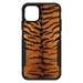 DistinctInk Custom SKIN / DECAL compatible with OtterBox Commuter for iPhone 11 Pro (5.8 Screen) - Yellow Black Tiger Fur Skin Print - Animal Print