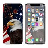 Skins Decals For Apple Iphone X 10 / Eagle America Flag Independence