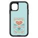 DistinctInk Custom SKIN / DECAL compatible with OtterBox Defender for iPhone 11 Pro (5.8 Screen) - Proverbs 17:22 - A Merry Heart Does Good