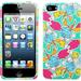 eForCity Snap-on Case Compatible with Apple iPhone 5 Rose Garden