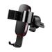 Universal Car Phone Stand Air Vent Mount Holder Metal Age Gravity Car Mount Gravity Sensing (Air Outlet) Fit Phone 4-6 inch iPhone X Xs Max XR 8 Plus 7 6 Galaxy S10 S10+ S9 S8 Note 9 8 Moto G7 -BLACK