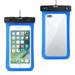 Waterproof Case For Iphone 6 Plus/ 6s Plus/ 7 Plus Or 5.5 Inch Devices With Wrist Strap In Blue