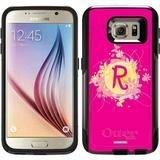 Funky Floral R Design on OtterBox Commuter Series Case for Samsung Galaxy S6