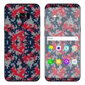 Skin Decal For Samsung Galaxy S8 / Digi Camo Team Colors Camouflage Red Grey Blue