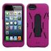 Asmyna Blackhot Pink Symbiosis Stand Protector Cover For Apple Iphone 5